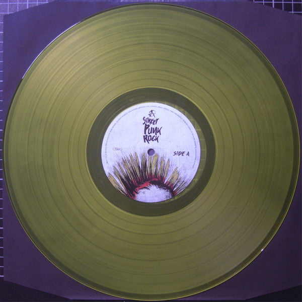 Various : Street Punk Rock (The Second Wave Of UK Punk Rock) (LP, Yel + LP, Cle + Comp, Ltd, RE, 180)