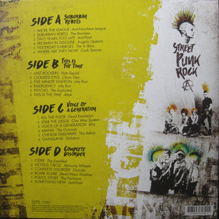 Various : Street Punk Rock (The Second Wave Of UK Punk Rock) (LP, Yel + LP, Cle + Comp, Ltd, RE, 180)