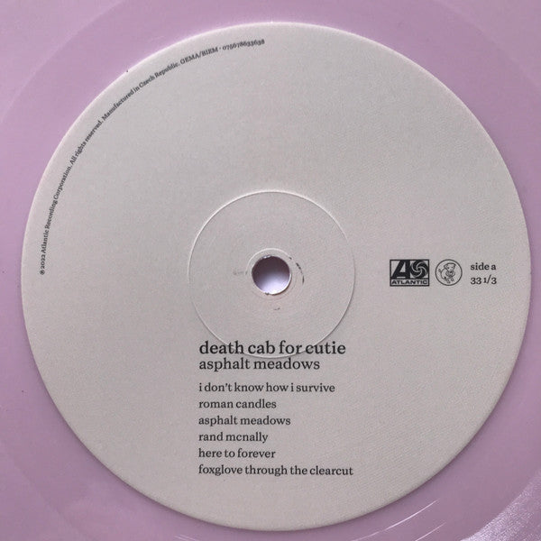 Death Cab For Cutie : Asphalt Meadows (LP, Album, Ltd, Pin)