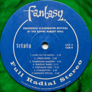 Creedence Clearwater Revival : At The Royal Albert Hall (April 14, 1970) (LP, Album, Ltd, Tra)