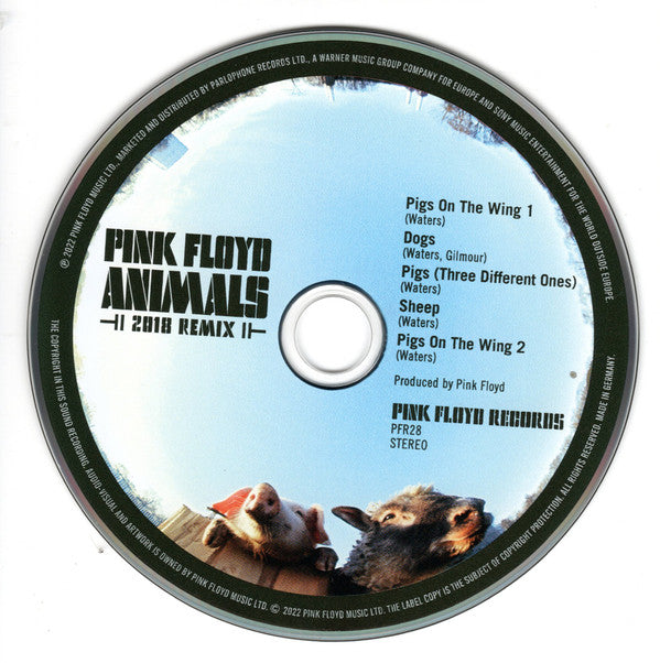 Pink Floyd : Animals (2018 Remix) (CD, Album, RE)
