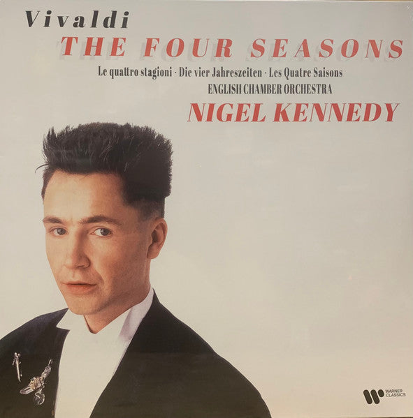 Vivaldi* - Nigel Kennedy, English Chamber Orchestra : The Four Seasons  (Le Quattro Stagioni · Die Vier Jahreszeiten · Les Quatre Saisons) (LP, Album, RE, 180)
