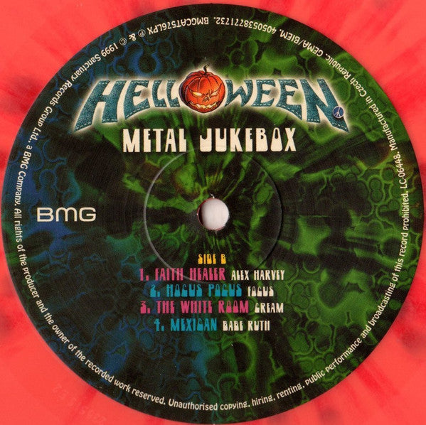 Helloween : Metal Jukebox (LP, Album, Ltd, RE, Red)