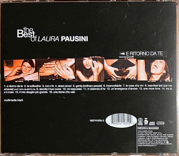 Laura Pausini : The Best Of Laura Pausini - E Ritorno Da Te (CD, Comp, Enh, Cin)