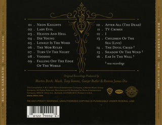 Black Sabbath : The Dio Years (CD, Comp, RE, RM)