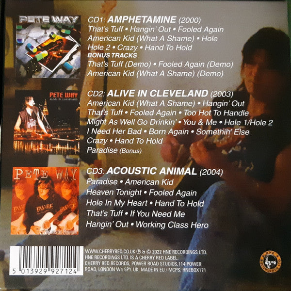 Pete Way (2) : Solo Albums 2000-2004 (Box, Comp + CD, Album, RE + CD, Album, RE + CD, Al)