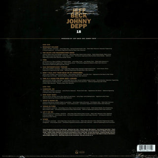 Jeff Beck - Johnny Depp : 18 (LP, Album)