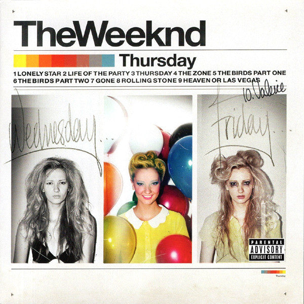 The Weeknd : Thursday (CD, Album, Mixtape, RE)