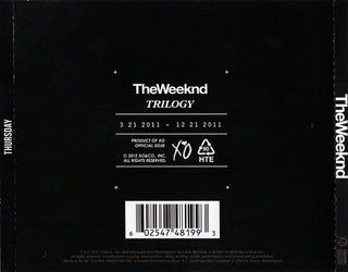 The Weeknd : Thursday (CD, Album, Mixtape, RE)