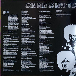 The Jimi Hendrix Experience : Axis: Bold As Love (LP, Album, RE, RM, QRP)