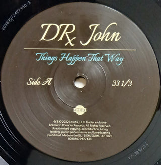Dr. John : Things Happen That Way (LP, Album)