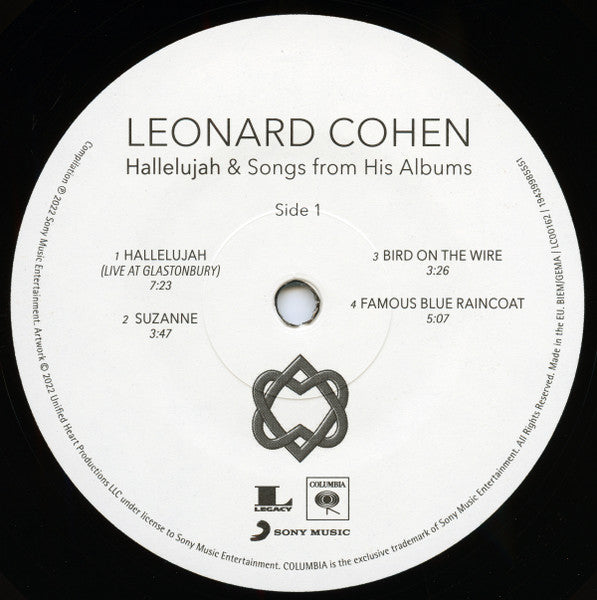 Leonard Cohen : Hallelujah & Songs From His Albums (2xLP, Comp)