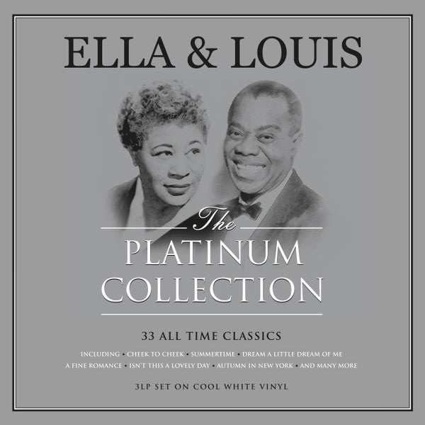 Ella Fitzgerald & Louis Armstrong : The Platinum Collection (3xLP, Comp, Whi)