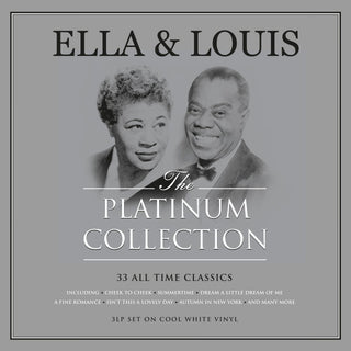 Ella Fitzgerald & Louis Armstrong : The Platinum Collection (3xLP, Comp, Whi)