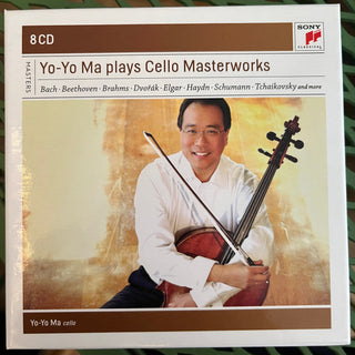 Bach* · Beethoven* · Brahms* · Dvořák* · Elgar* · Haydn* · Schumann* · Tchaikovsky* And More –  Yo-Yo Ma : Yo-Yo Ma Plays Cello Masterworks (Box, Comp + 8xCD)