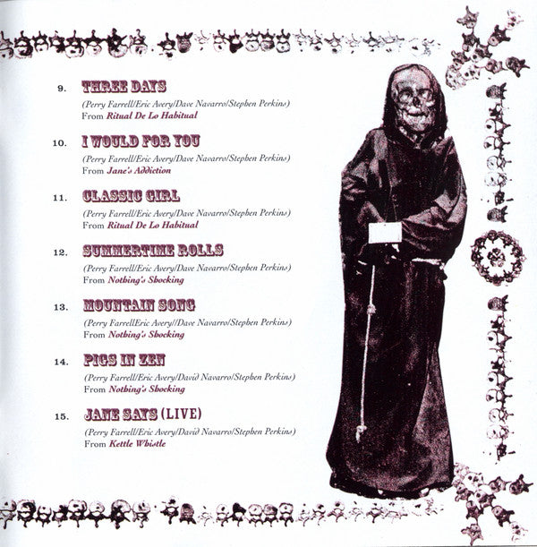 Jane's Addiction : Up From The Catacombs: The Best Of (CD, Comp, RM)