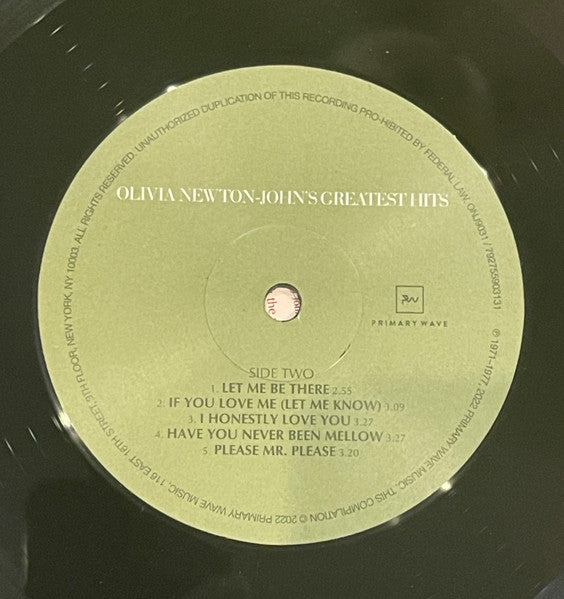 Olivia Newton-John : Olivia Newton-John's Greatest Hits (2xLP, Comp, Dlx, RE, RM, Gat)