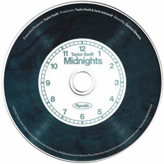 Taylor Swift : Midnights (CD, Album, S/Edition, Jad)