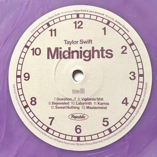 Taylor Swift : Midnights (LP, Album, S/Edition, Lav)