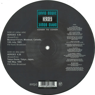 David Bowie : Heroes (7", Comp, Pic, Unofficial)