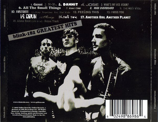 Blink-182 : Greatest Hits (CD, Comp)