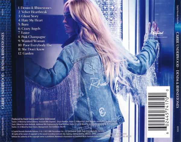 Carrie Underwood : Denim & Rhinestones (CD, Album)