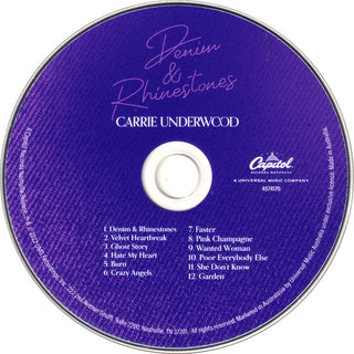 Carrie Underwood : Denim & Rhinestones (CD, Album)