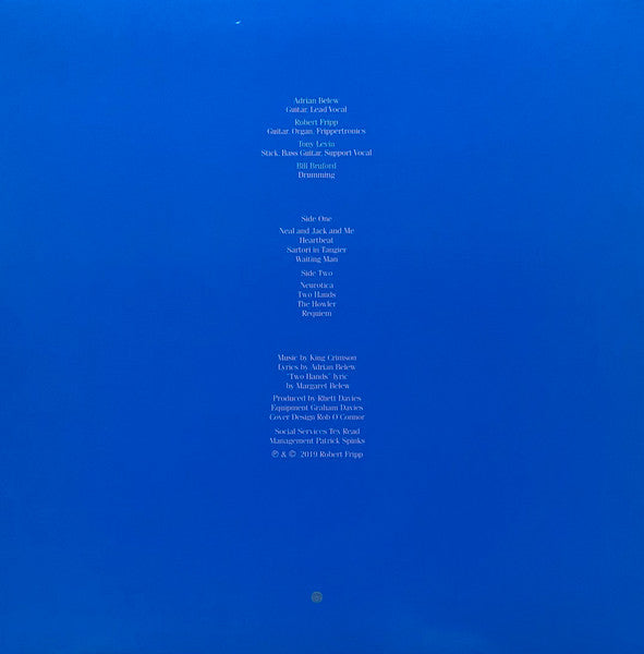 King Crimson : Beat (LP, Album, RE, RM, 200)