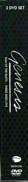 Genesis : Sum of the Parts • Three Sides Live (DVD-V, NTSC + DVD-V, NTSC + Comp, Car)