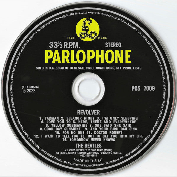 The Beatles : Revolver (CD, Album, RE, Dig)