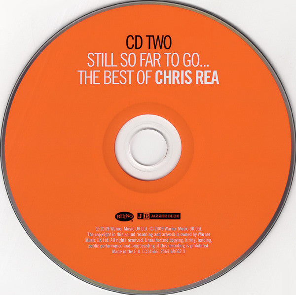 Chris Rea : Still So Far To Go...The Best Of (2xCD, Comp, RM)