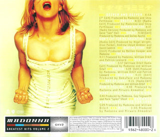 Madonna : GHV2 (Greatest Hits Volume 2) (CD, Comp)