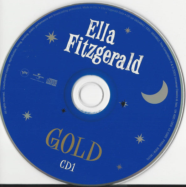 Ella Fitzgerald : Gold (2xCD, Comp)