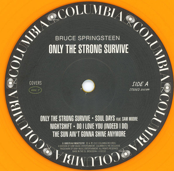 Springsteen* : Only The Strong Survive (Covers Vol. 1) (LP + LP, S/Sided, Etch + Album, Ltd, Ora)