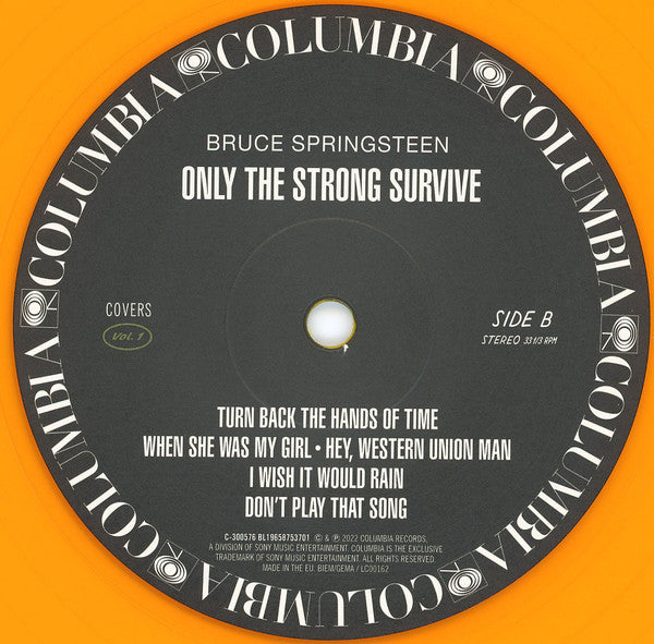 Springsteen* : Only The Strong Survive (Covers Vol. 1) (LP + LP, S/Sided, Etch + Album, Ltd, Ora)
