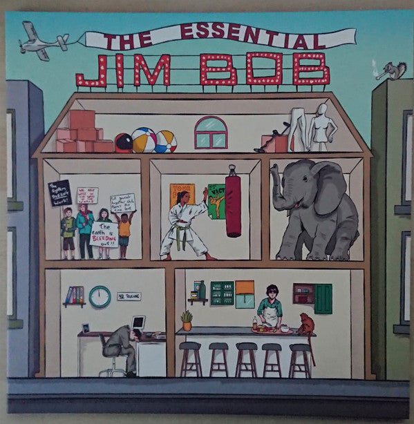 Jim Bob (2) : The Essential Jim Bob (2xLP, Album, Comp, Ltd)
