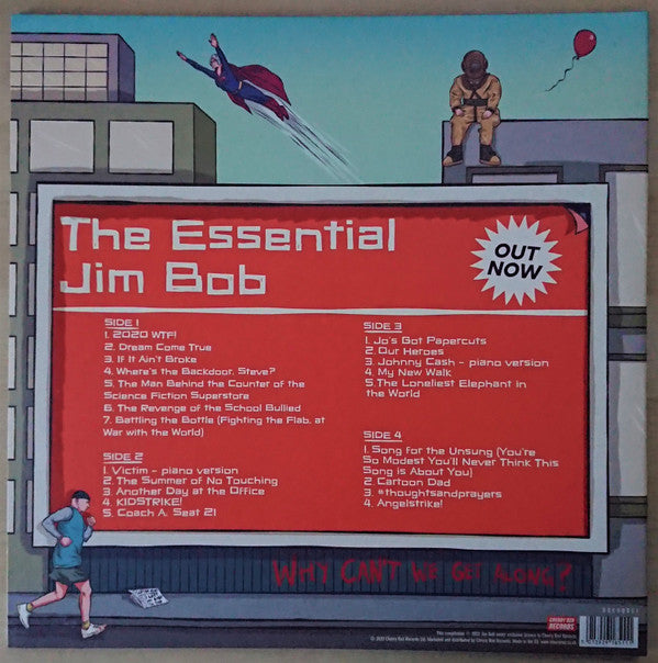 Jim Bob (2) : The Essential Jim Bob (2xLP, Album, Comp, Ltd)