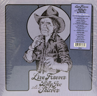 Various : Live Forever (A Tribute To: Billy Joe Shaver) (LP, Album)