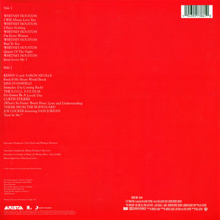Various : The Bodyguard (Original Soundtrack Album) (LP, Album, RE, Red)