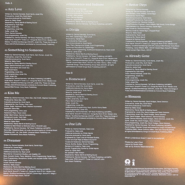 Dermot Kennedy : Sonder (LP, Album, Lil)