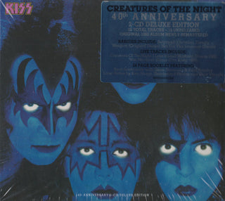 Kiss : Creatures Of The Night  (CD, Album, RE, RM + CD + Dlx, 40t)