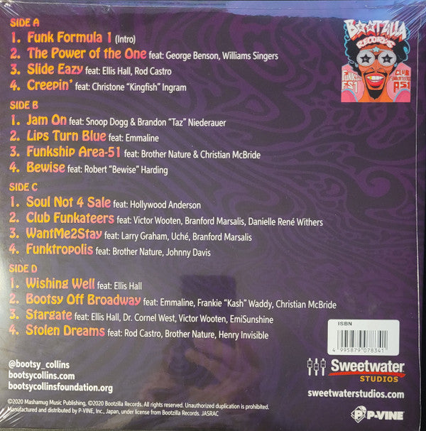 Bootsy Collins : The Power Of The One (2xLP, Album)