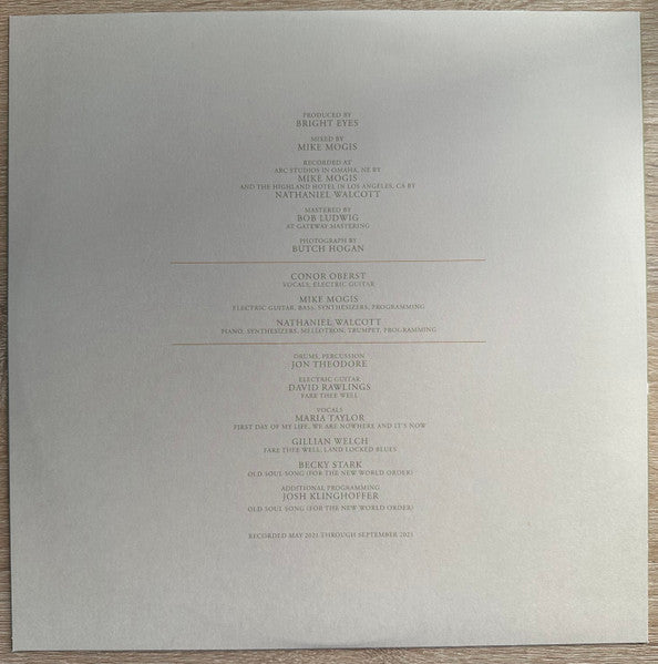 Bright Eyes : I'm Wide Awake, It's Morning (A Companion) (12", EP, Ltd, Gol)