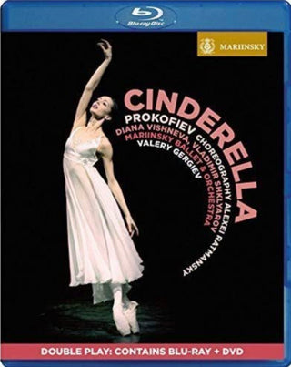 Sergei Prokofiev, Valery Gergiev, Alexei Ratmansky, Diana Vishneva, Vladimir Shklyarov, Mariinsky Ballet & Orchestra Of The Mariinsky Theatre : Cinderella (2 Disc Ballet) (Blu-ray + DVD-V)