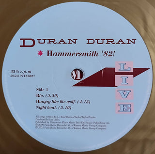 Duran Duran : Hammersmith '82! (2xLP, RSD, Ltd, RE, Gol)