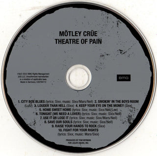 Mötley Crüe : Theatre Of Pain (CD, Album, RE, RM, Dig)