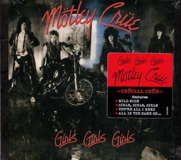 Mötley Crüe : Girls, Girls, Girls (CD, Album, RE, RM, Dig)