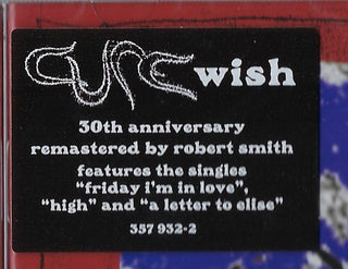 Cure* : Wish (CD, Album, RE, RM, 30t)
