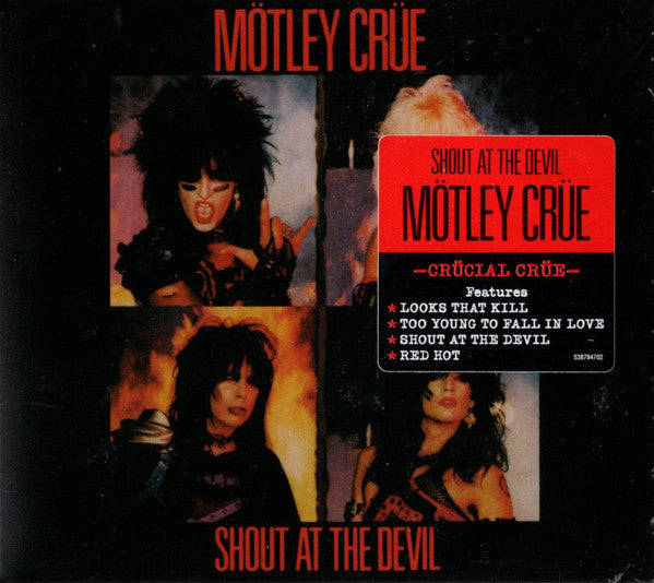 Mötley Crüe : Shout At The Devil (CD, Album, RE, RM, Dig)