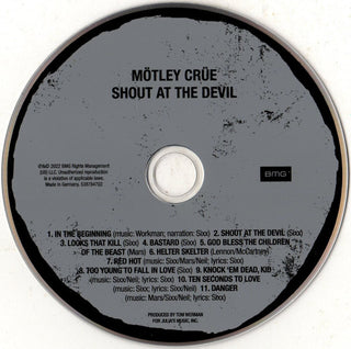 Mötley Crüe : Shout At The Devil (CD, Album, RE, RM, Dig)